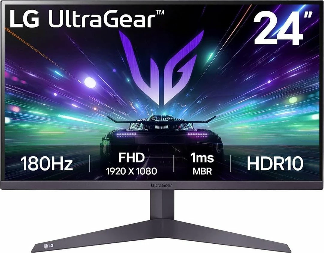 Monitor LG UltraGear 24GS50F-B 24\" Full HD 180Hz 1ms HDR10 FreeSync, i zi