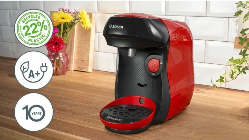 Makine kafeje BOSCH Tassimo TAS103E, e kuqe