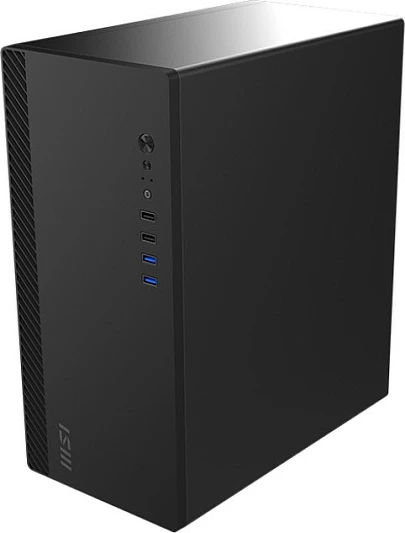 Kasë MSI PRO SHIELD M100P, Midi Tower, micro ATX/Mini-ITX, e zezë