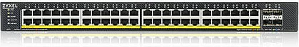 Switch Zyxel XGS1935-52HP, 48x Gigabit PoE+, 4x 10GbE uplink, rackmount, i zi