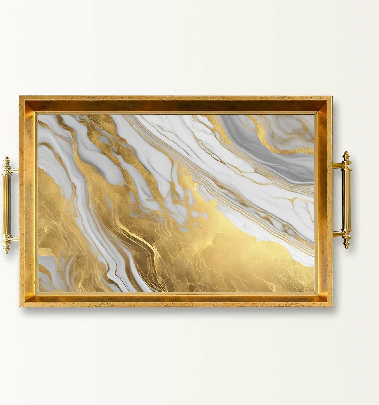 Tabaka dekorative prej qelqi, Aberto Design, TPEA10034, shumëngjyrëshe