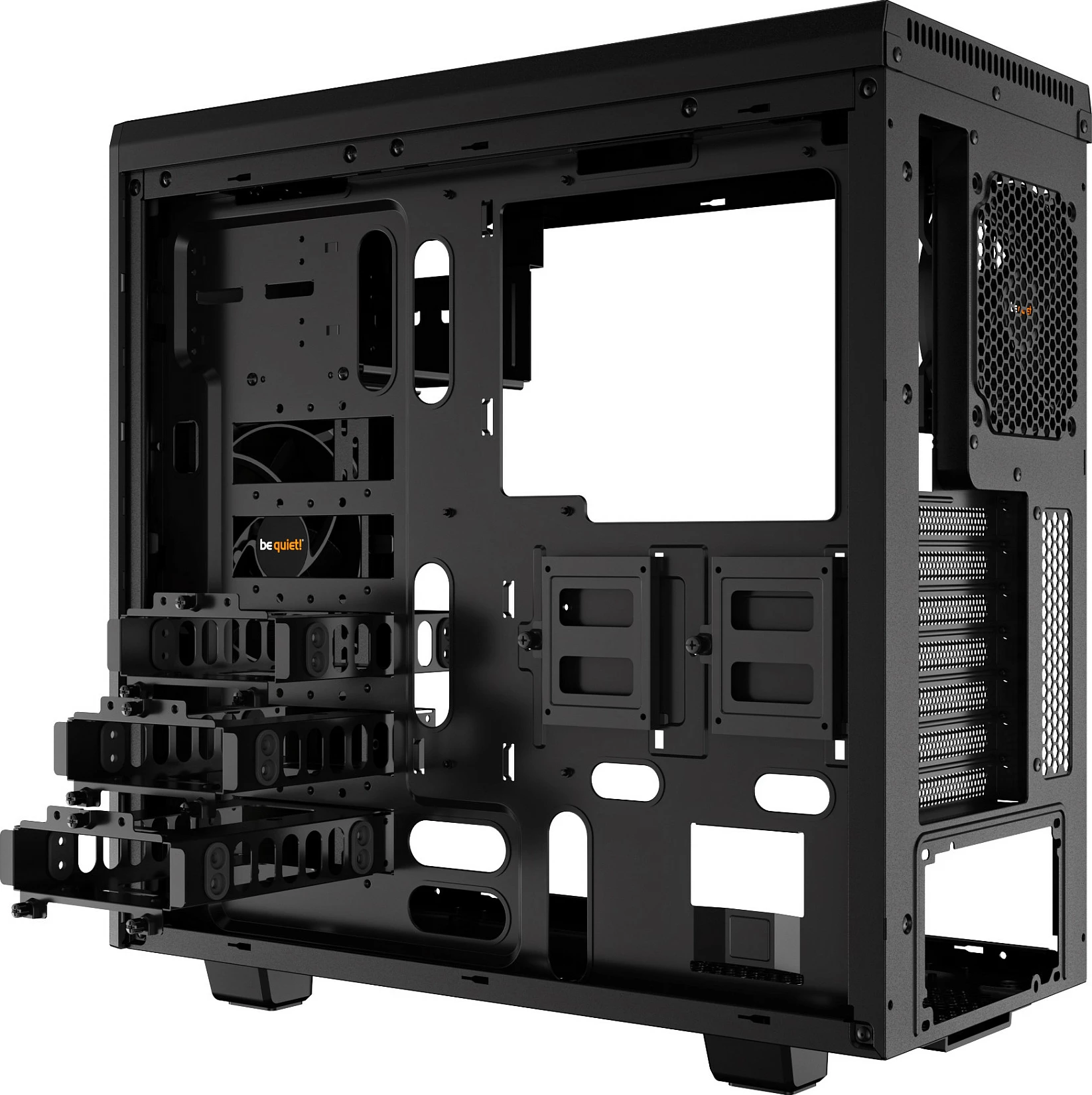 Kasë be quiet! Pure Base 600, Midi Tower, ATX, micro ATX, Mini-ITX, e zezë