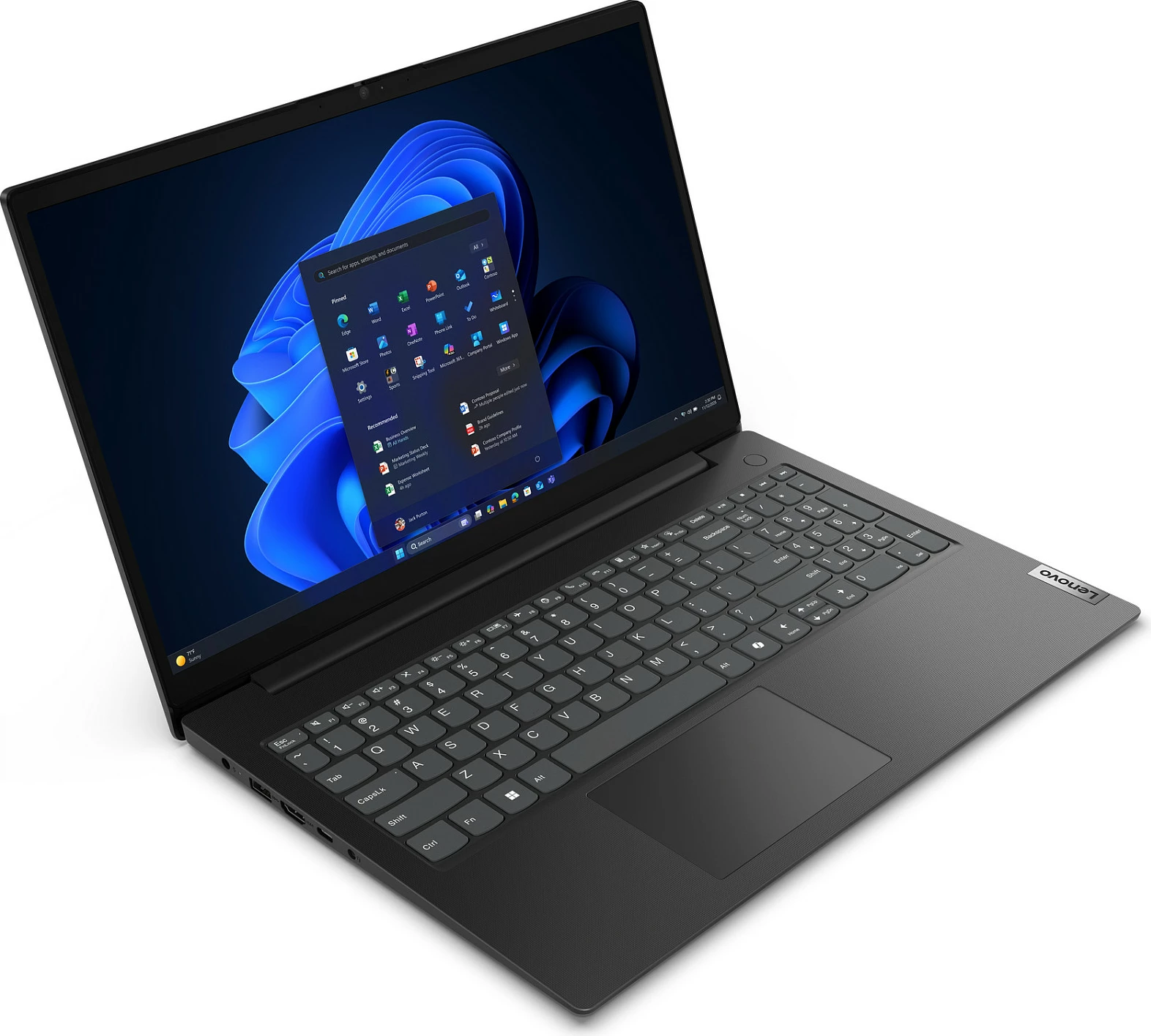 Laptop Lenovo V15 G6, 15.6" FHD, 32GB RAM Memorje, 512GB SSD, Windows 11 Pro, Business Black