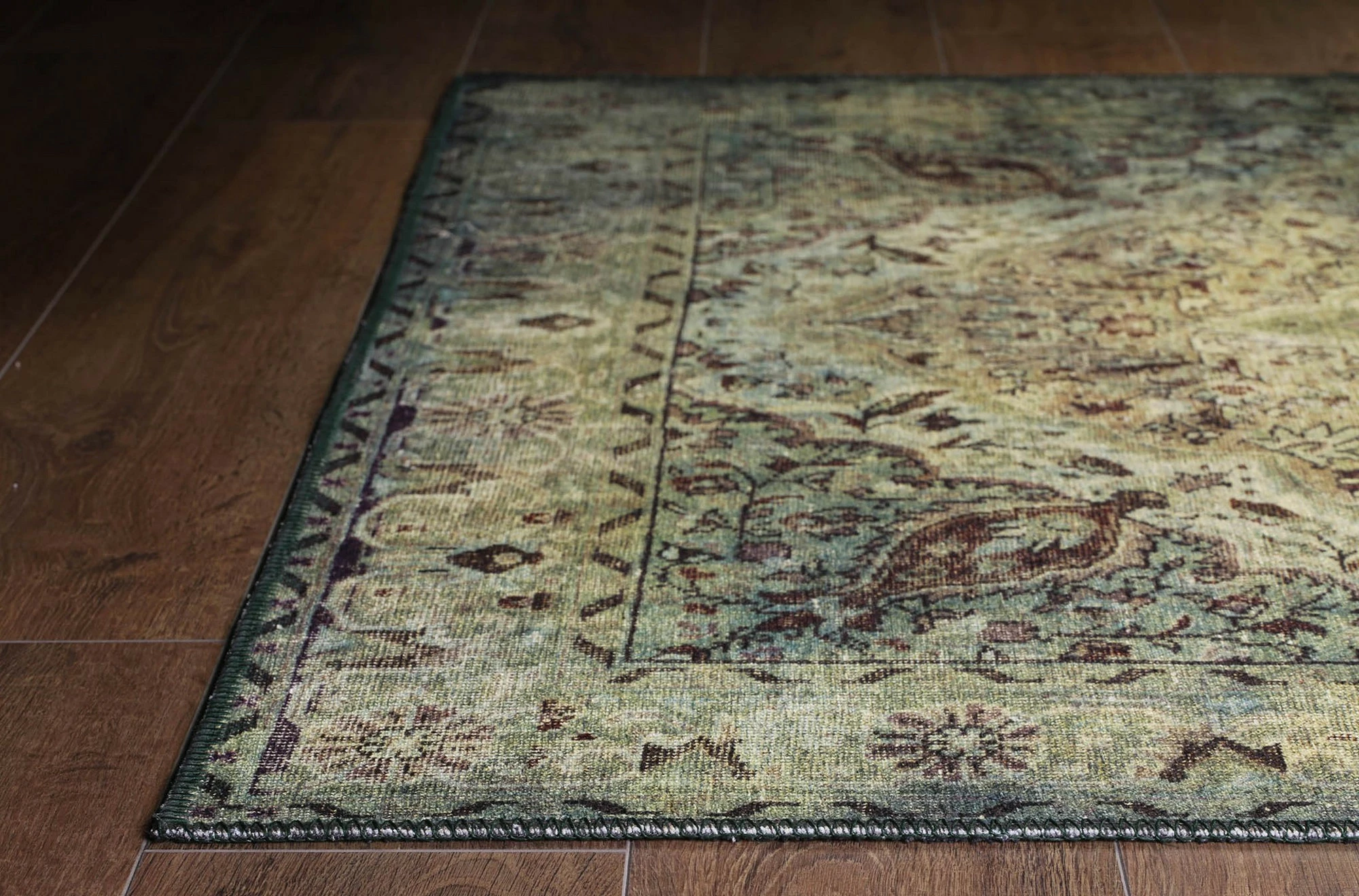 Qilim Conceptum Hypnose, Blues Chenille, 230x330cm, ngjyrë e gjelbër