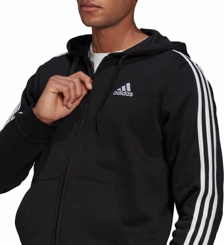 Duks me kapuç adidas për meshkuj, i zi [Madhësia: S]