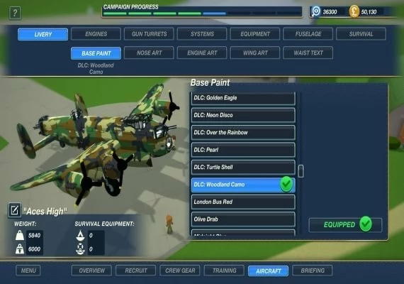 Bomber Crew - Skin Pack DLC Global