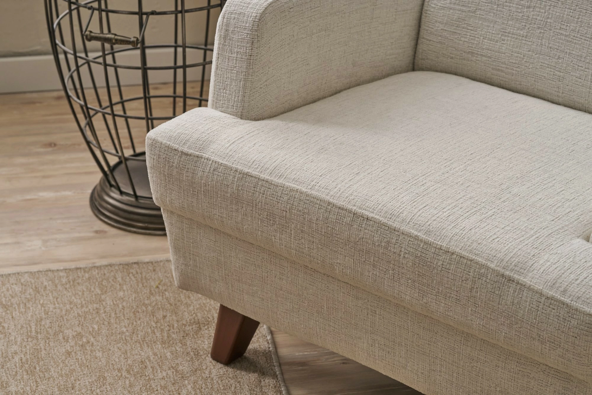 Karrige Wing Atelier del Sofa, Kana, krem