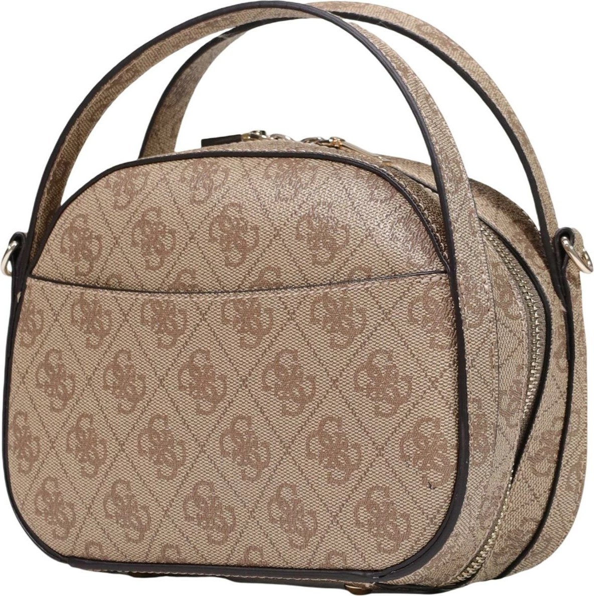 Çantë krahu për femra Guess Coleen Logo Small SA HWSG97 56130, latte