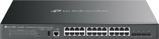 Switch TP-Link SG5428XMPP, L3, 24 porta Gigabit, PoE, rackmount, i zi