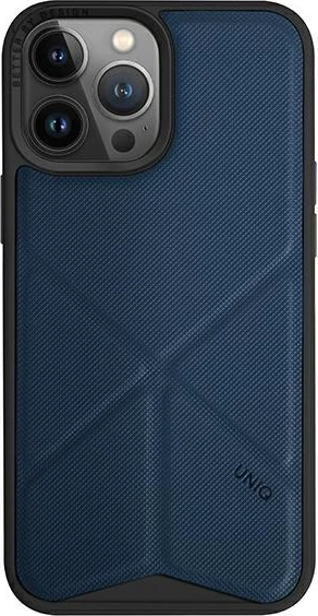 Mbështjellës UNIQ Transforma Magclick Charging për iPhone 14 Pro, silikon, blu