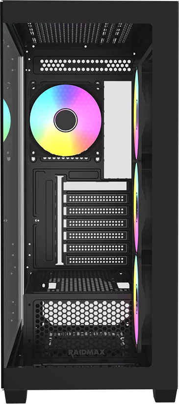 RAIDMAX Infinita i800 RGB Kasë kompjuteri – Mid-Tower – e zezë