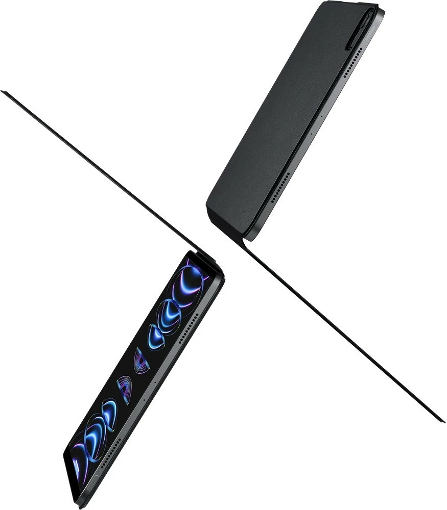 Mbështjellës Pitaka MagEZ Folio 2 për iPad Pro 12.9, i zi