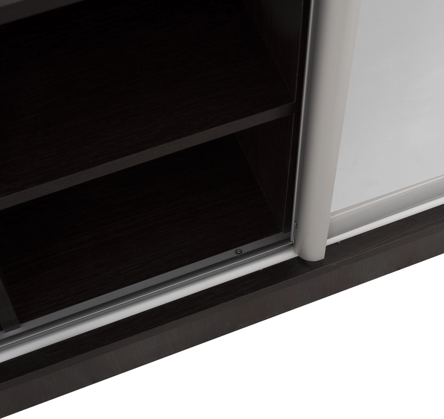 Mobil për hyrje me dollap rrëshqitës dhe pasqyrë, ngjyrë wenge, FH2424.02, 118x45x210 cm