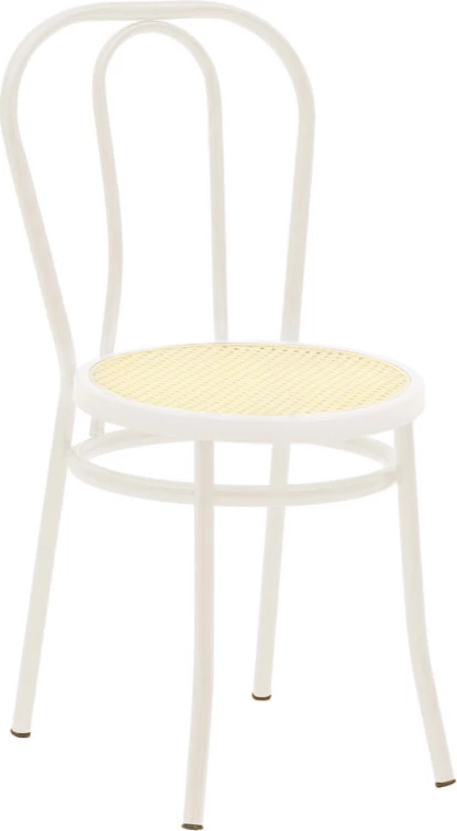 Karrige Vjene pe rattan bezhë-metal ecru