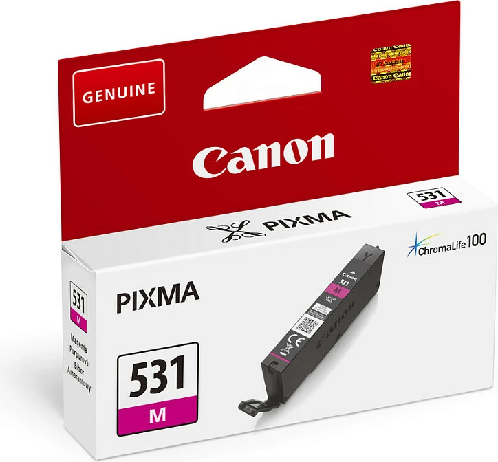 Kartushë boje Canon CLI-531M, për PIXMA TS8750/TS8751, Magenta