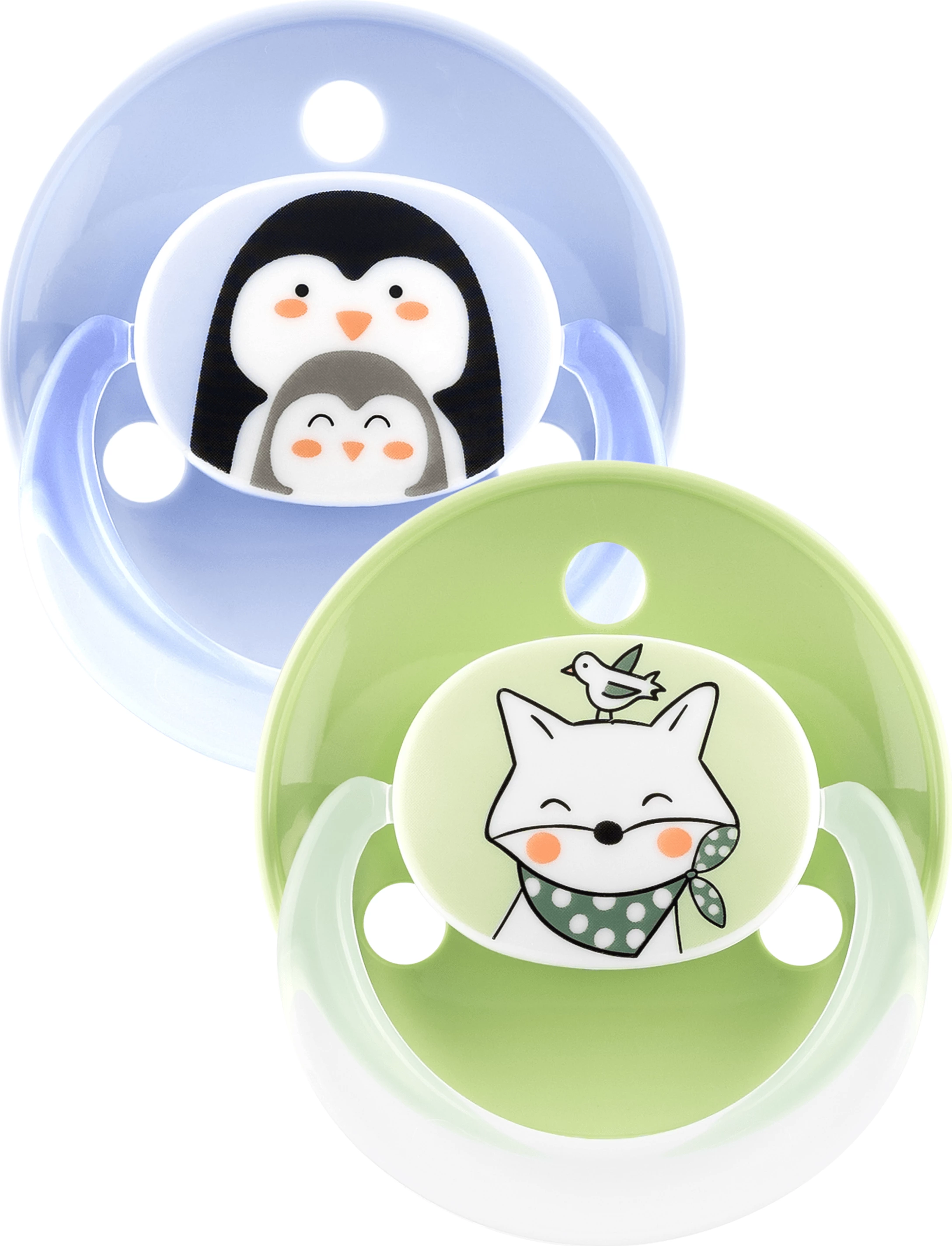 Mema të rrumbullakëta (0-24 muaj) Babynova, 2 copë