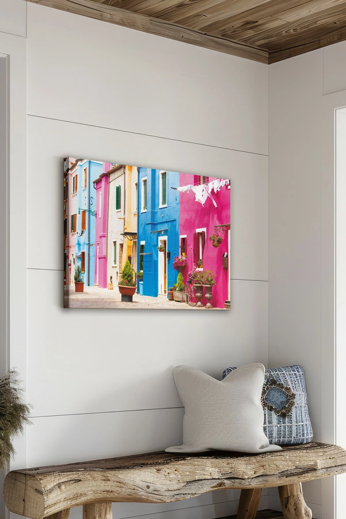 Pikturë dekorative në kanavacë, shumëngjyrëshe, Wallity Ersyfdc50, 40x60cm