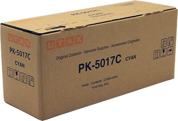 Toner, Utax, PK-5017C (1T02TVCUT0), 5500-8800 faqe, cyan