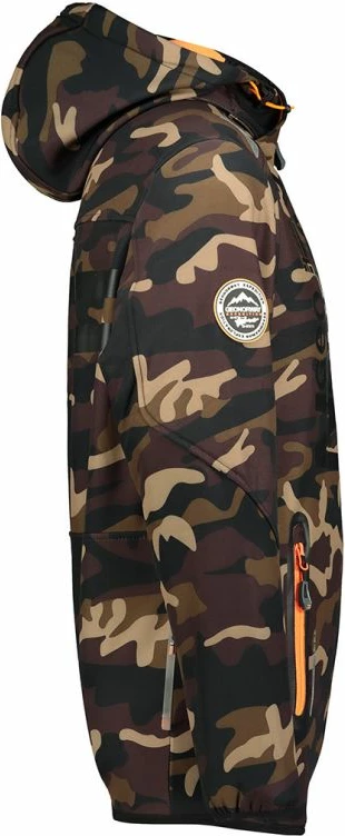Jakne softshell për meshkuj Geographical Norway, kafe [Madhësia: S]