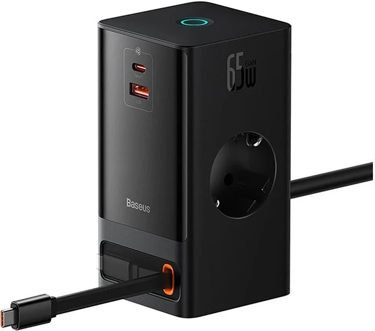 Karikues Baseus, 65W, i zi 