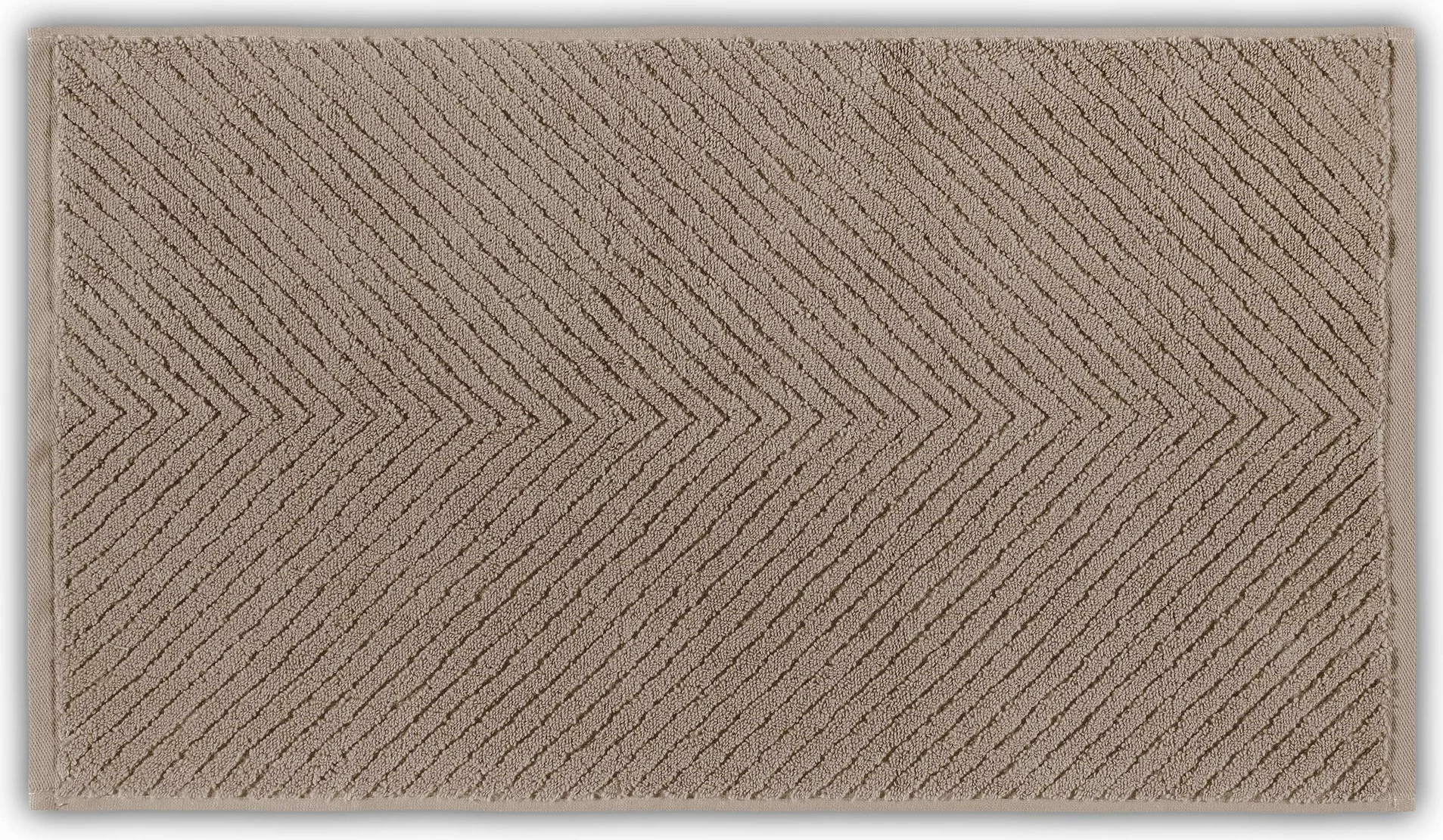 Peshqir duarësh Mijölnir, model Chevron, ngjyrë kafe