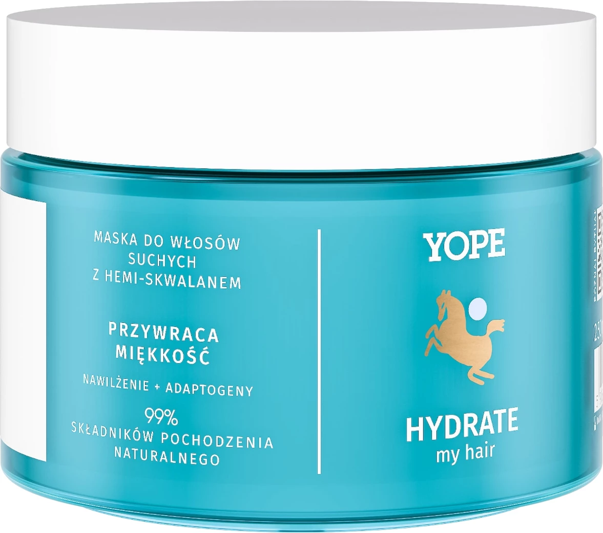 Maskë për flokë Yope Hydrate My Hair me hemi-squalane për femra, 250ml