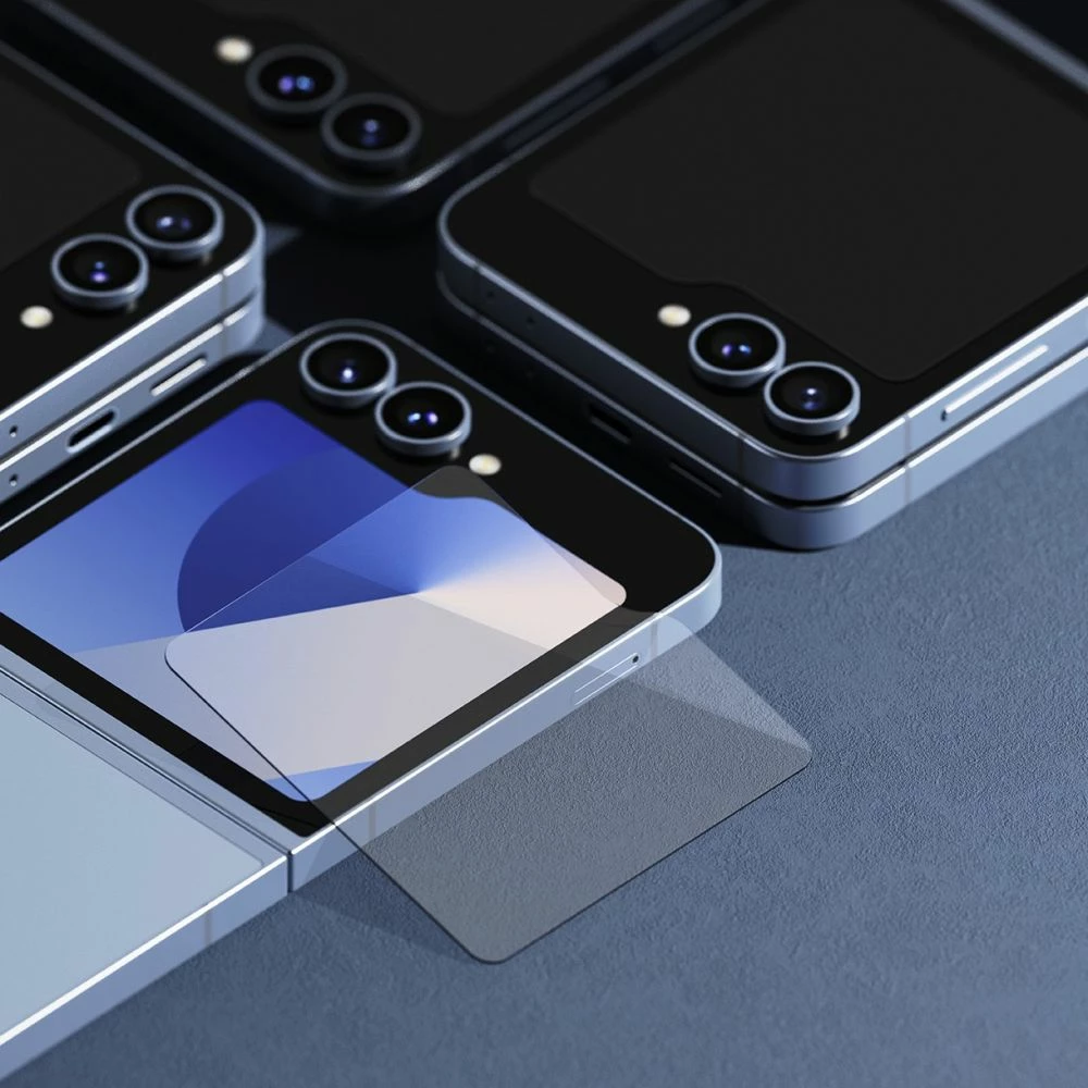Mbështjellës xhami i temperuar Ringke për ekran të jashtëm Samsung Galaxy Z Flip 6, 2 copë