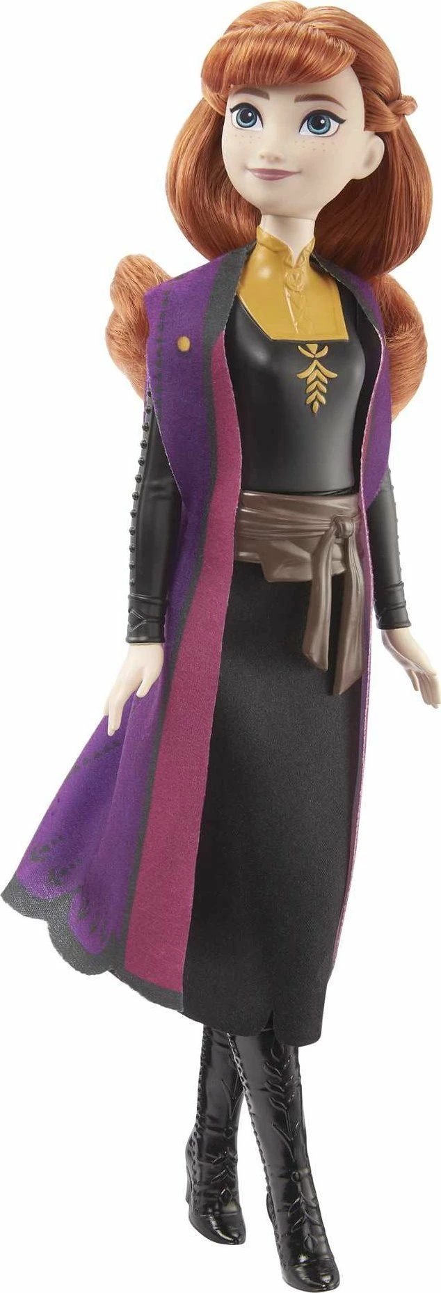 Kukull Mattel HLW50 Disney Frozen Anna 32 cm shumëngjyrëshe