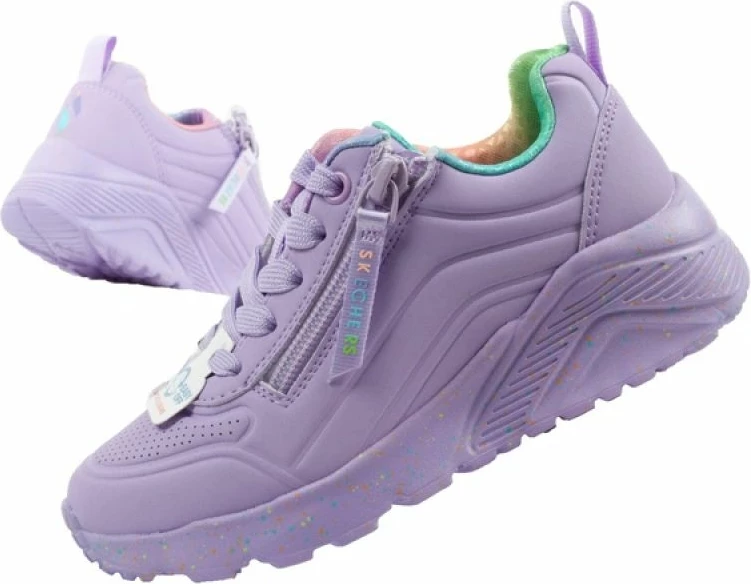 Atlete fëmijësh Skechers Uno Lite, vjollcë