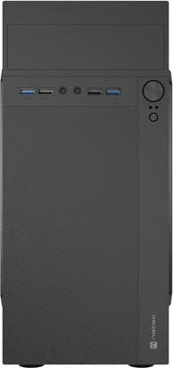 Kasë kompjuteri Natec Helix Micro, 3.5", e zezë    