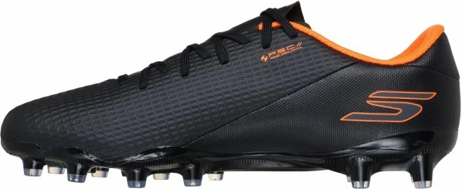 Atlete futbolli për meshkuj Skechers, të zeza dhe portokalli