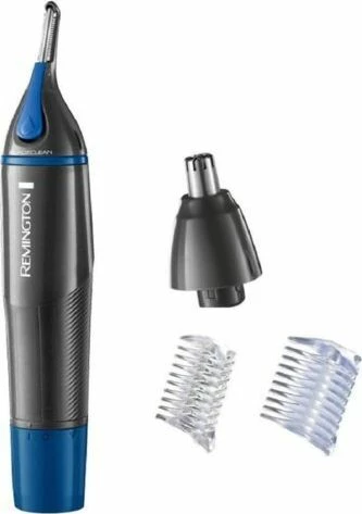 Trymer Remington Nano Series NE3850 me bateri, 3 nivele (2-4 mm), rezistent n’ujë, blu
