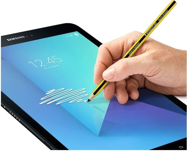 Stylus STAEDTLER Noris digital për Samsung, i zi/verdhë, për Galaxy Tab S3/Book