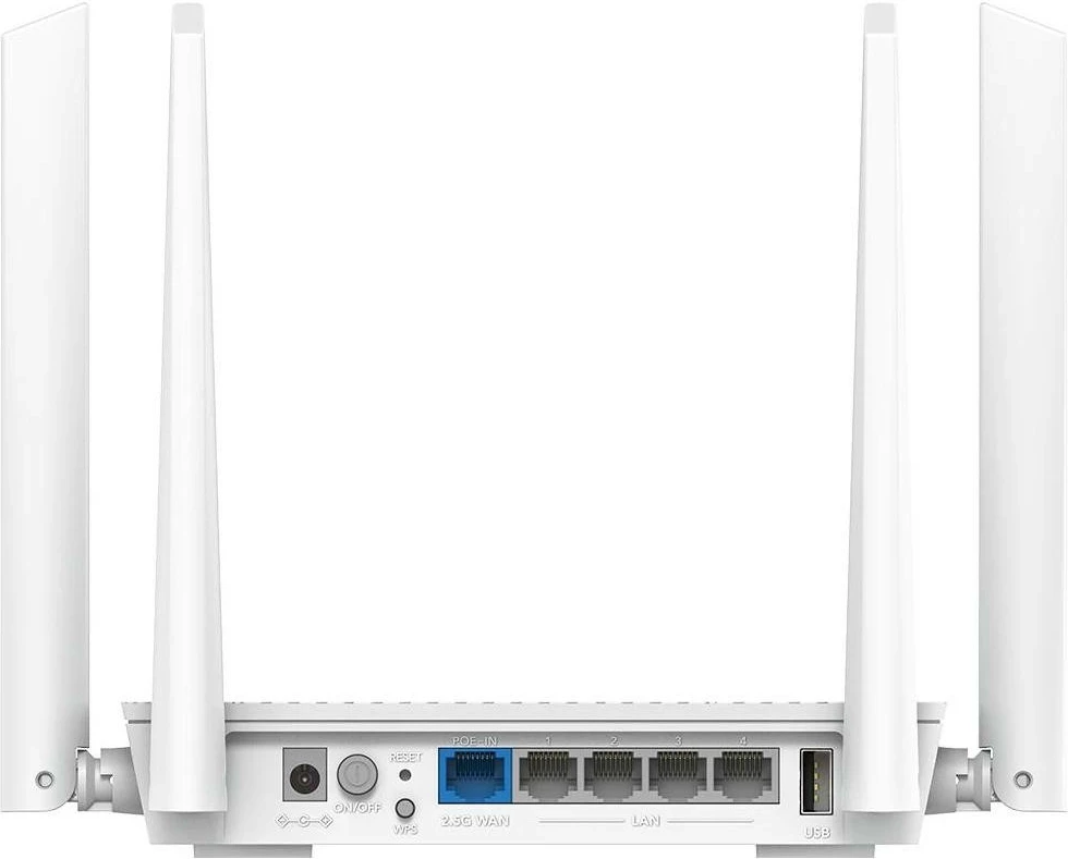 Router Cudy WR3000P, Wi-Fi 6, 2.4/5 GHz, 4x LAN, i bardhë