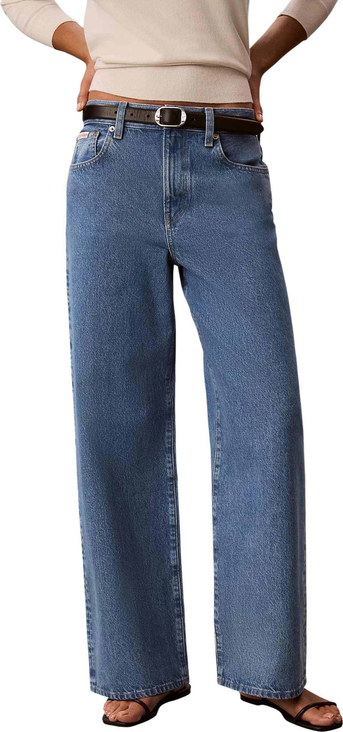 Xhinse për femra Calvin Klein Jeans LV047G906G, të kaltra