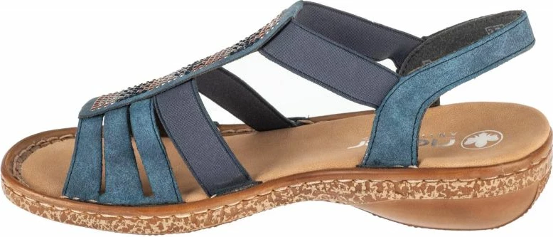 Sandale femra Rieker, të kaltra