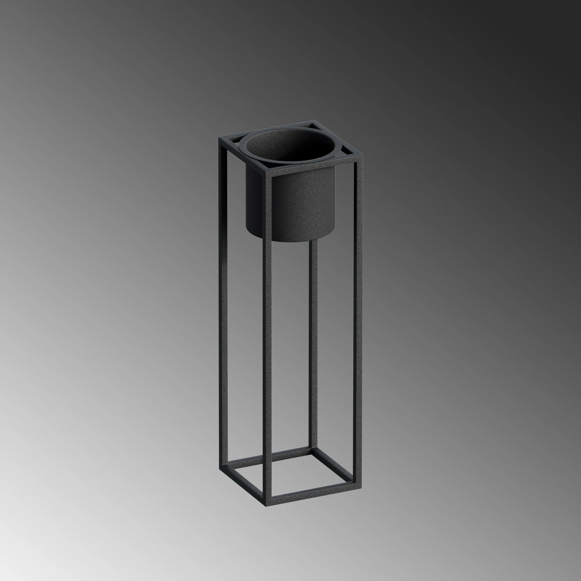 Vazo dekorative Aberto Design, GED-023, metal i zi