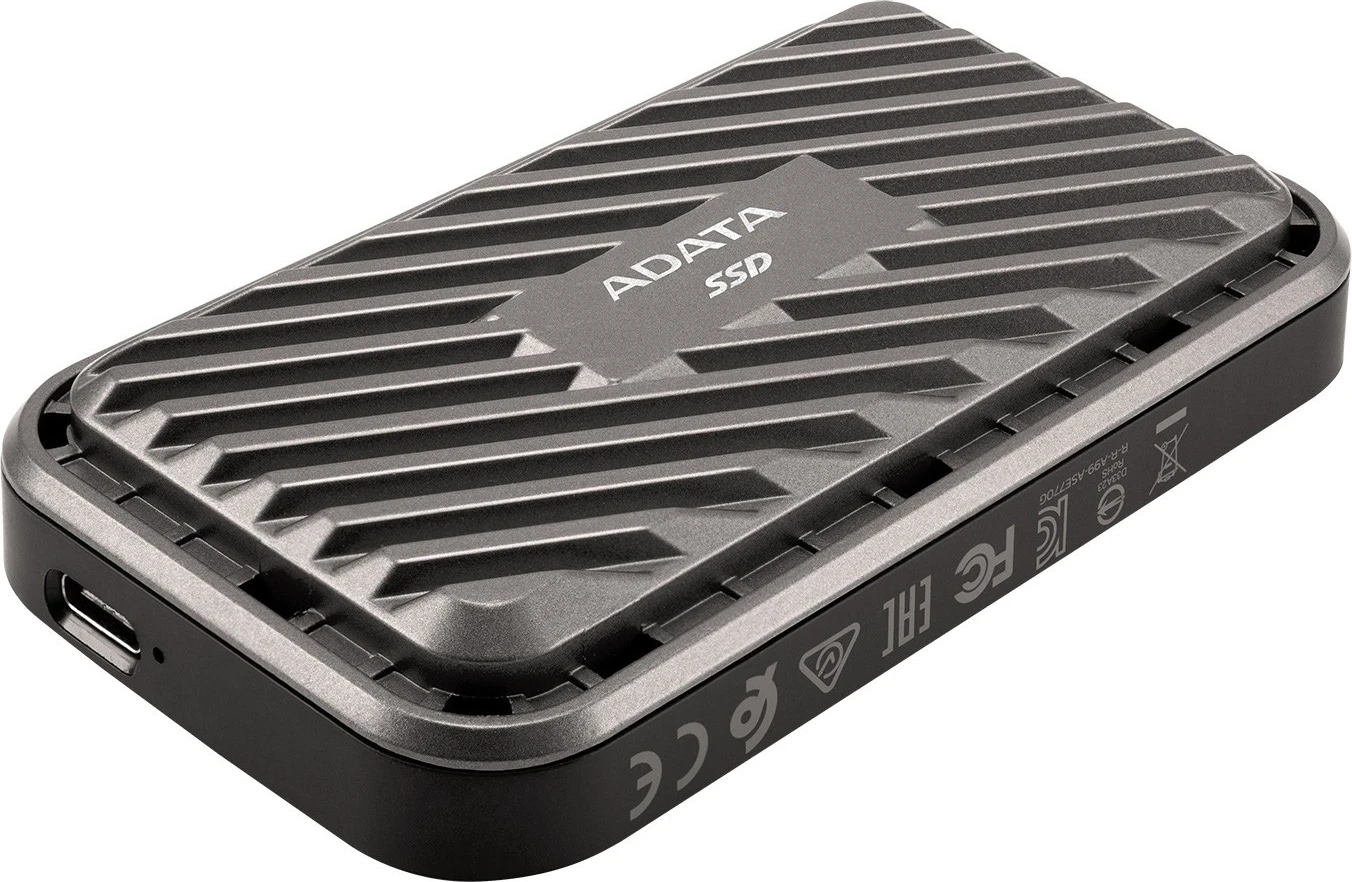 SSD Adata SE770 2TB, USB 3.2, RGB, e zezë