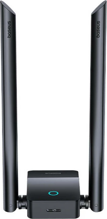 Adapter WiFi Baseus FastJoy 1800Mbps me antena të jashtme, i zi