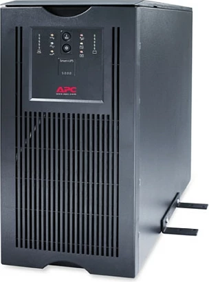 UPS APC Smart-UPS SUA5000RMI5U, 5000VA/4000W, Rack/Tower 5U, 8x C13 + 2x C19, me kartel rrjeti, e zezë