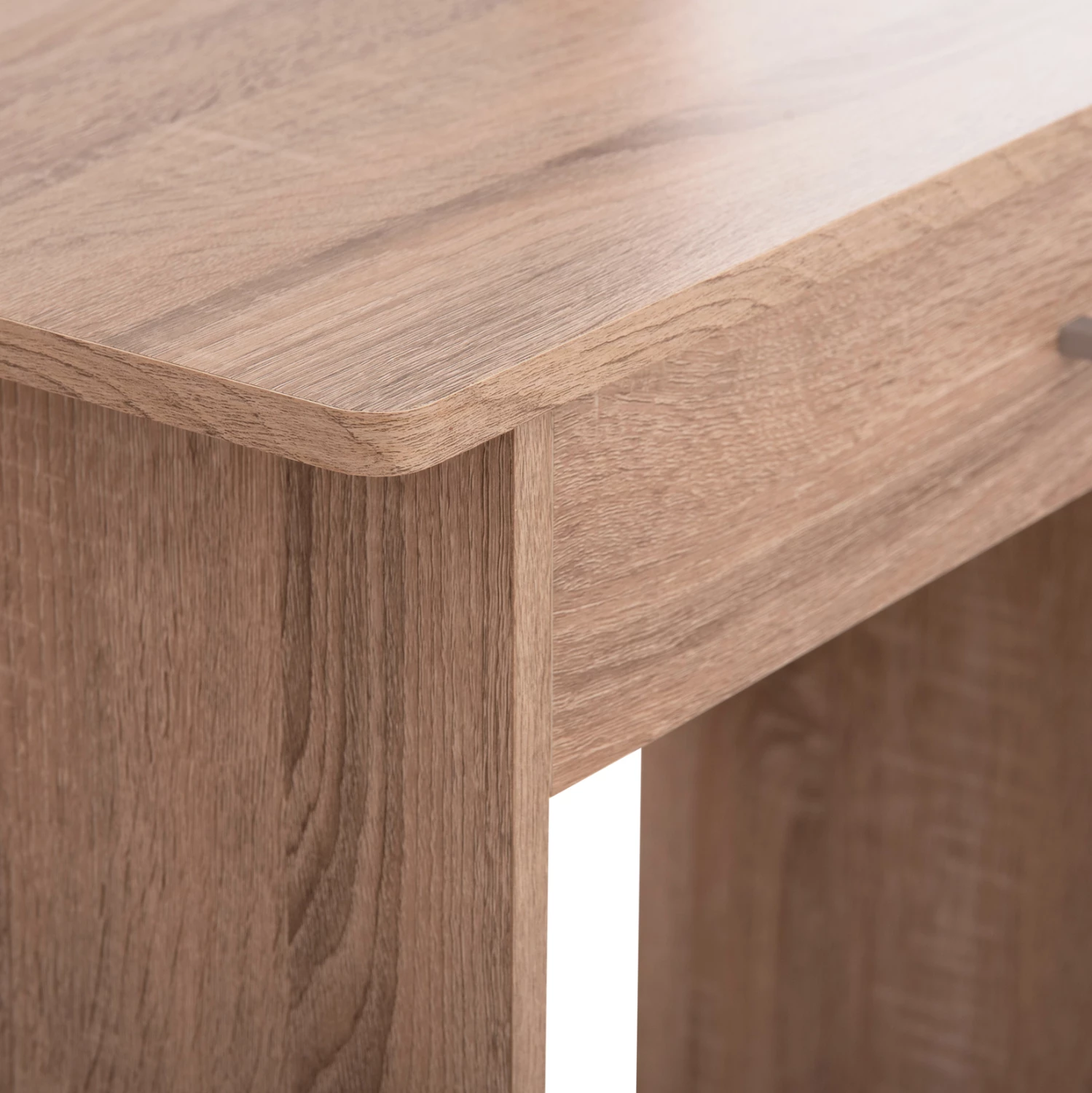 Set tavoline për grim me pasqyrë dhe karrige CRYSTEL FH9938.11 melaminë ngjyrë lisi Sonama 74x39x155H cm.