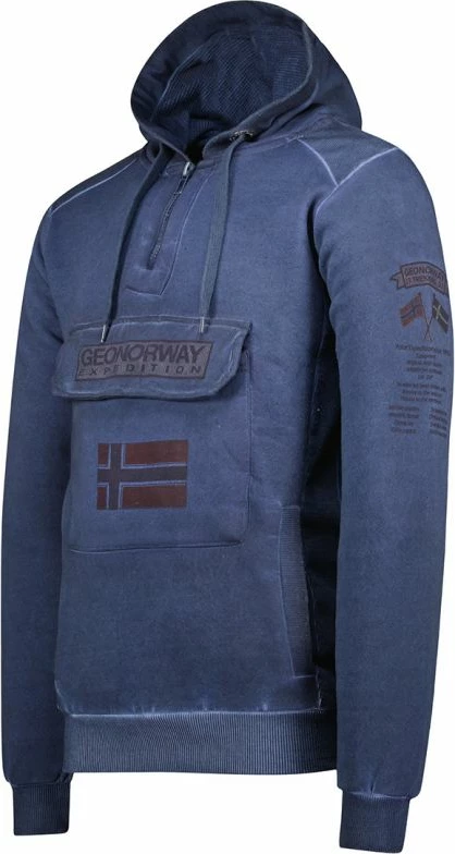 duks për meshkuj Geographical Norway, navy blue [Madhësia: S]