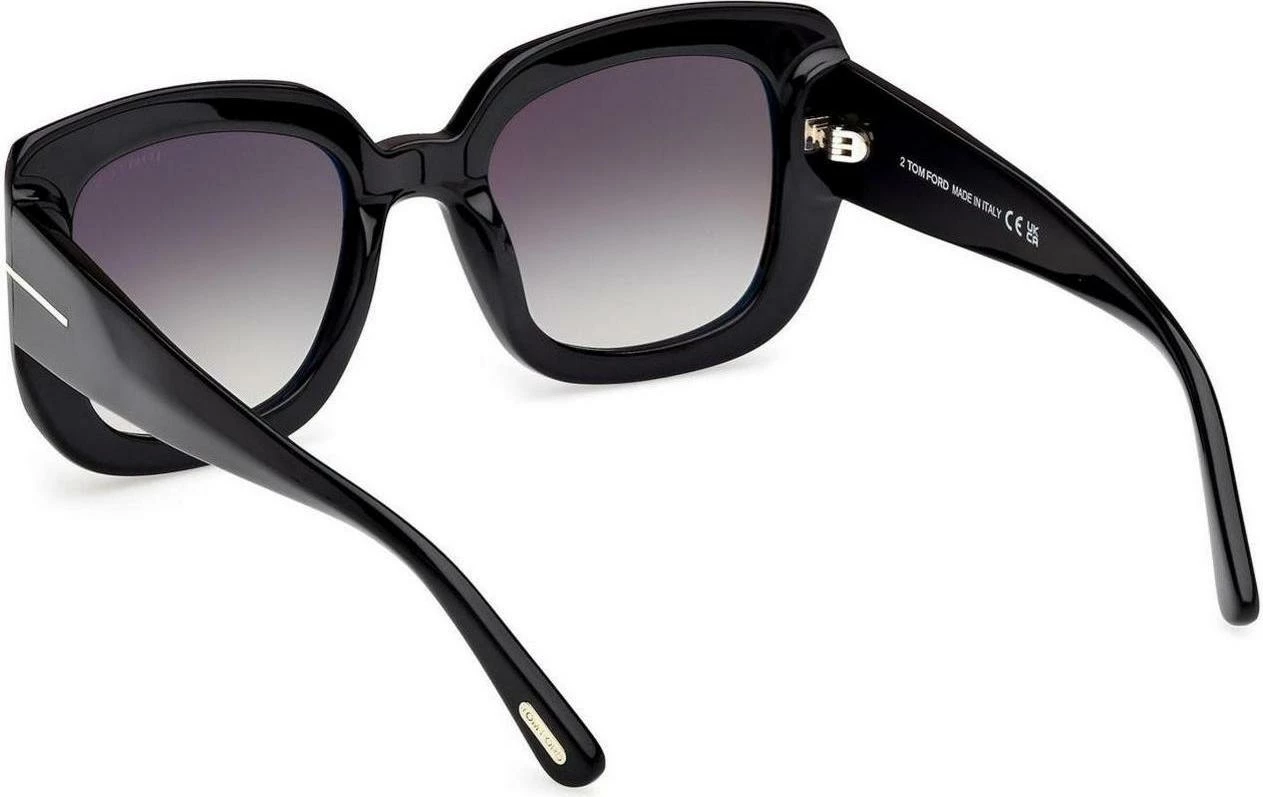 Syze dielli për meshkuj Tom Ford FT1220 5201B, të zeza [Madhësia: 52]