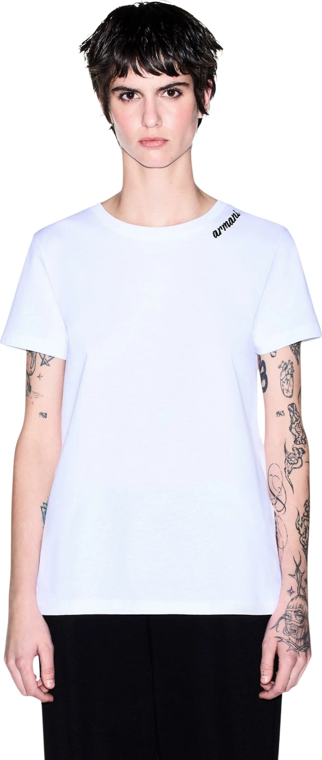 Maicë për femra Armani Exchange XW003260 AF10356, e bardhë