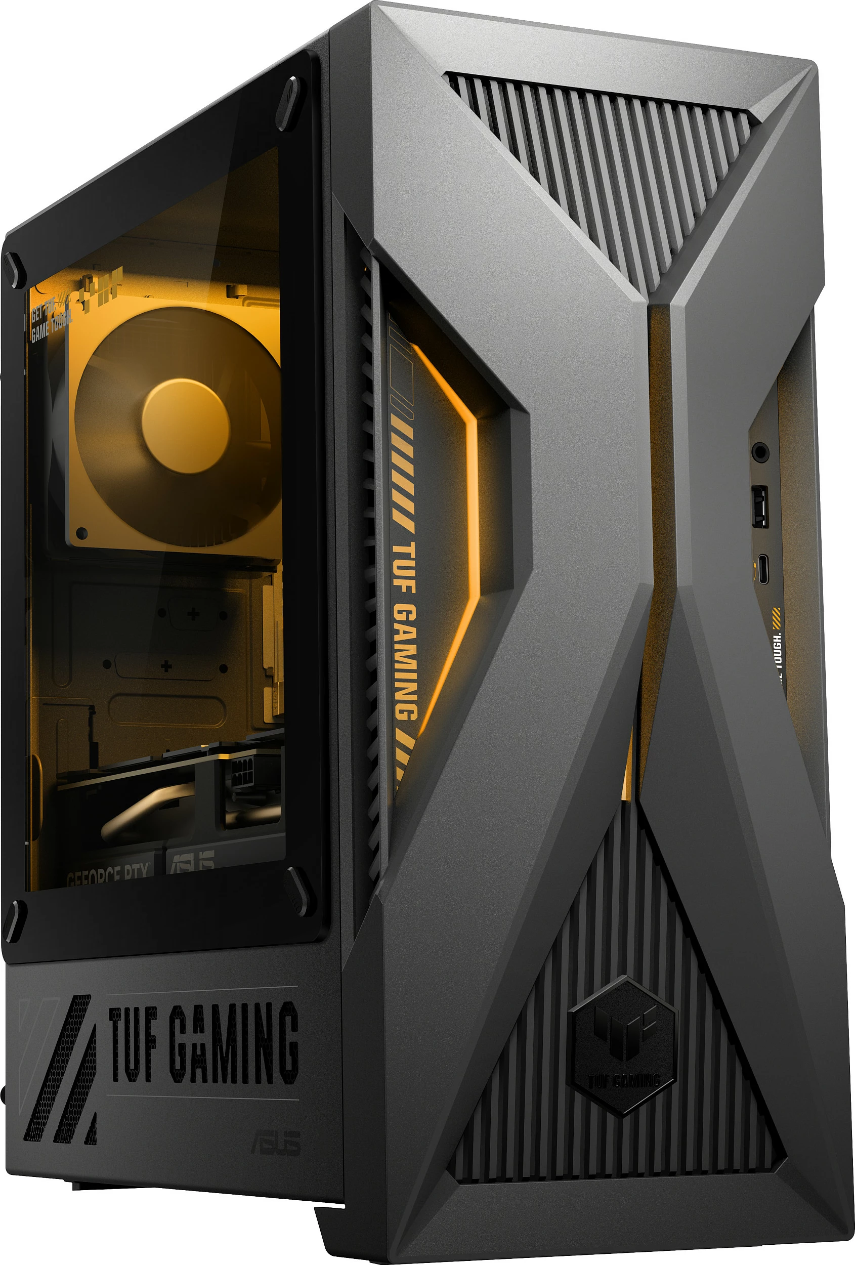 Kompjuter gaming ASUS TUF TM500, Ryzen 7, 16GB DDR5, 1TB SSD, GeForce RTX 5060 8GB, Windows 11 Home, zi/gri
