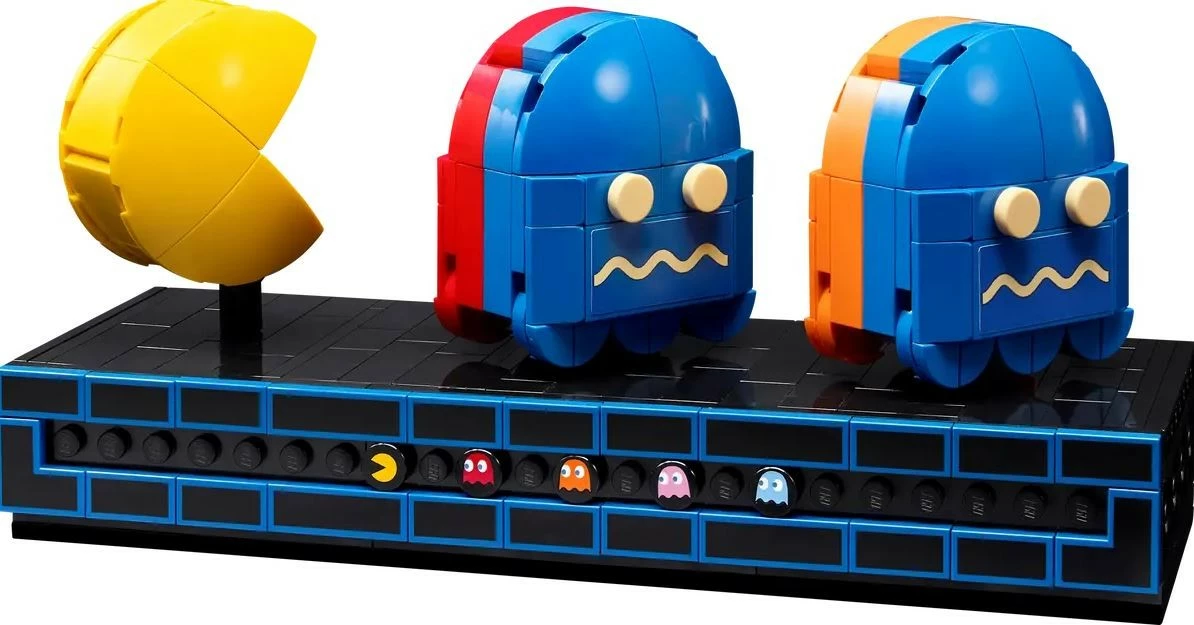 Set ndërtimi LEGO Icons 10323 Pac-Man Arcade Machine, 2651 pjesë, 18+, madhësi ekstra e madhe