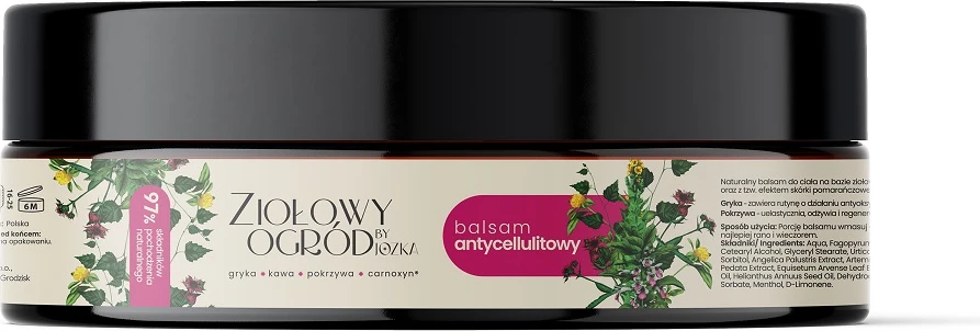 Balsam kundër celulitit për femra Jozka Herbal Garden 200ml