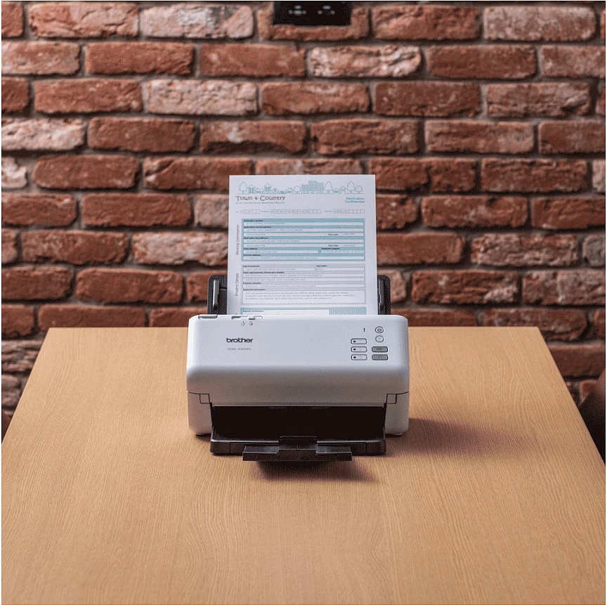 Skaner dokumentesh Brother ADS-4300N, ADF 80 fletë, duplex, Ethernet, 40 ppm