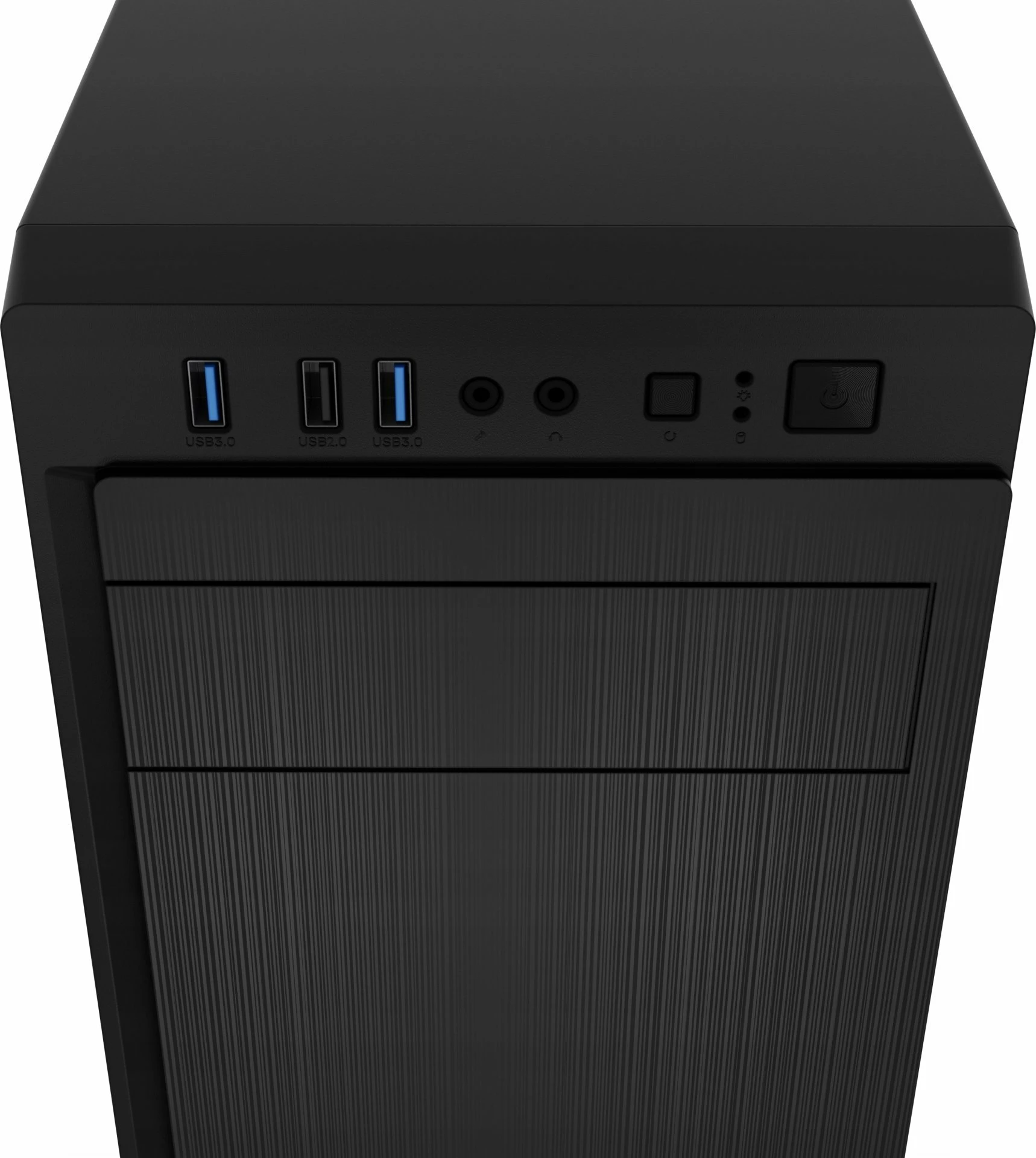Kasë Natec Aracanta NPC-2326 Midi Tower ATX/Micro ATX/Mini-ITX, pa PSU, pa dritare, e zezë