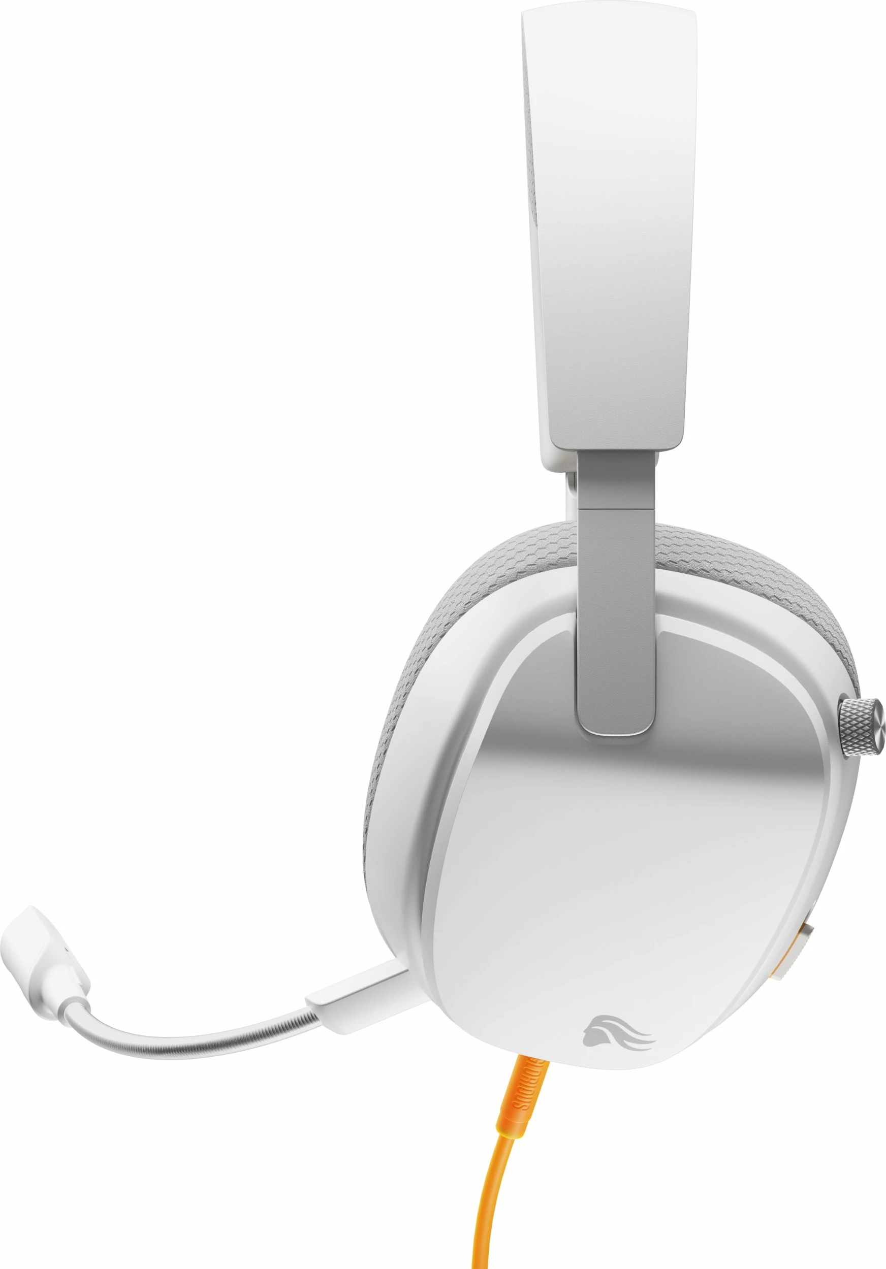 Kufje gaming Glorious GHS Eternal, me kabllo 3.5mm, driver 40mm, me mikrofon të heqshëm, të bardha